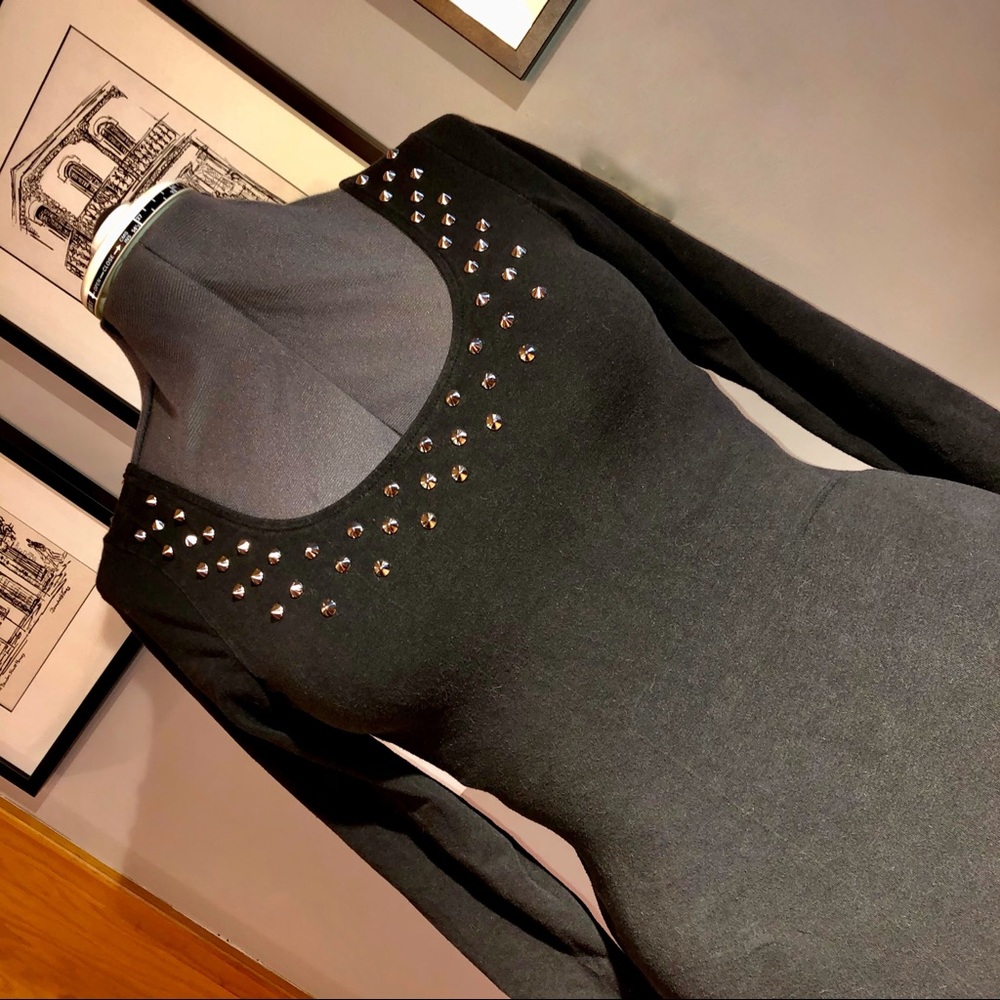 Tripp NYC Vintage 1988 Studded Nightclub Lycra Dress M